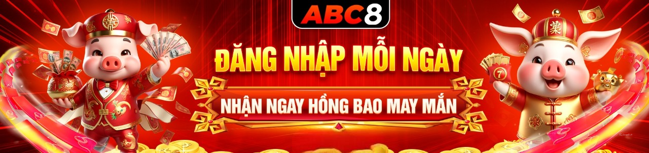 Nhận hồng bao may mắn tại abc8