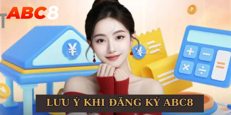 Khi thiết lập tài khoản cần lưu ý một số vấn đề quan trọng