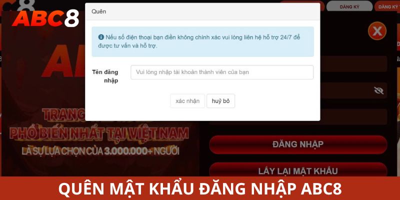 Quên mật khẩu đăng nhập khắc phục ra sao?